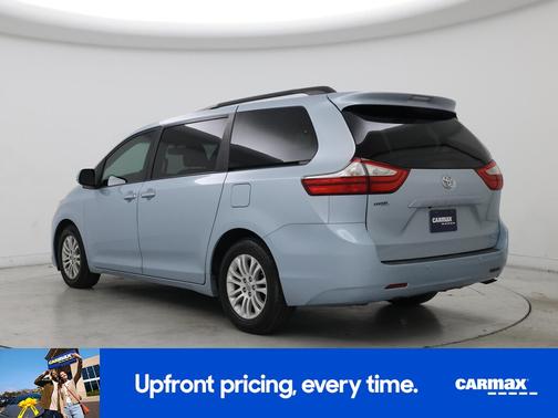 Blue 2017 Toyota Sienna XLE