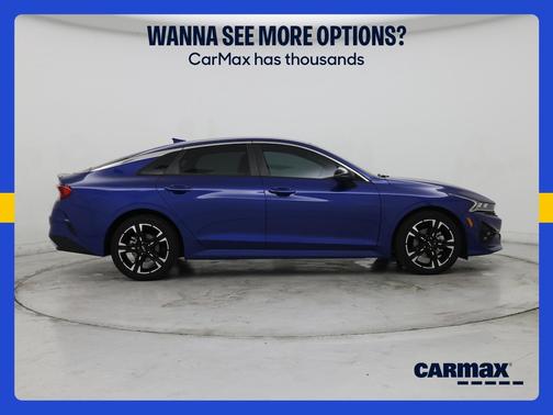 Blue 2023 Kia K5 GT-Line