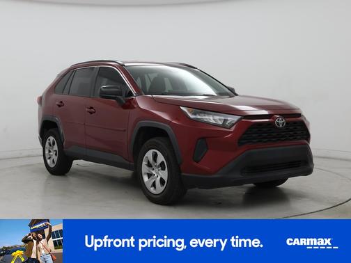 Burgundy 2021 Toyota RAV4 LE
