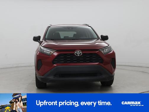 Burgundy 2021 Toyota RAV4 LE
