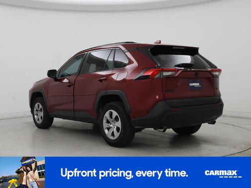 Burgundy 2021 Toyota RAV4 LE