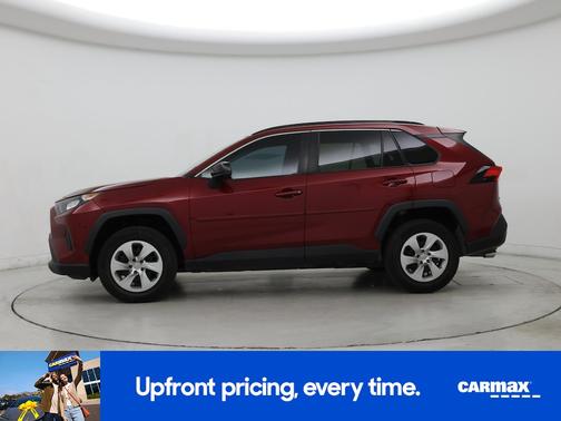 Burgundy 2021 Toyota RAV4 LE