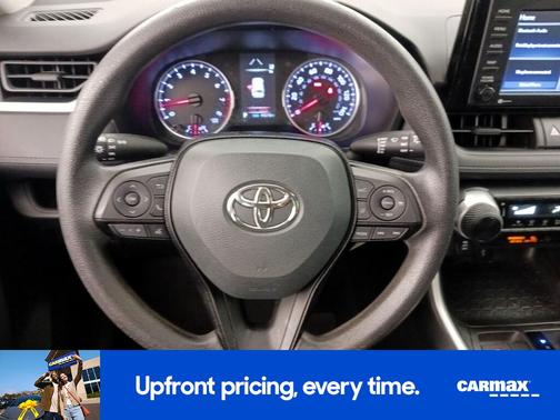 Burgundy 2021 Toyota RAV4 LE