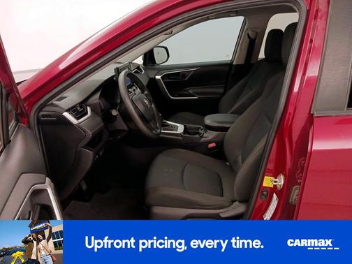 Burgundy 2021 Toyota RAV4 LE