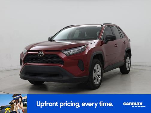 Burgundy 2021 Toyota RAV4 LE
