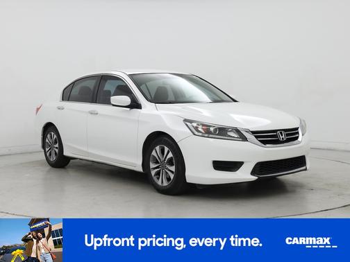 White 2015 Honda Accord LX