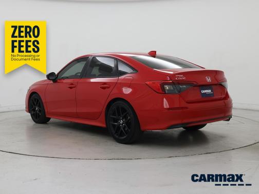 Red 2022 Honda Civic Sport
