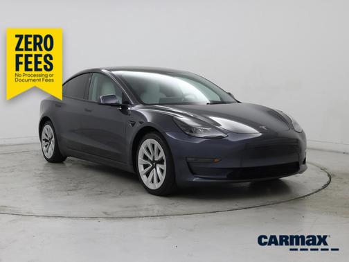 Gray 2022 Tesla Model 3 Long Range