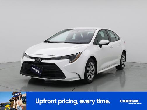 White 2024 Toyota Corolla LE