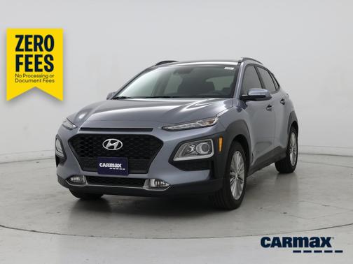 Gray 2020 Hyundai KONA SEL Plus