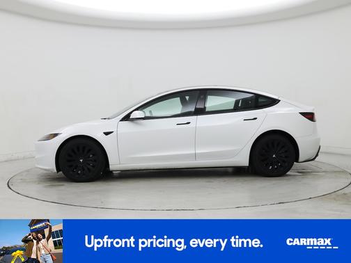 White 2025 Tesla Model 3 Long Range