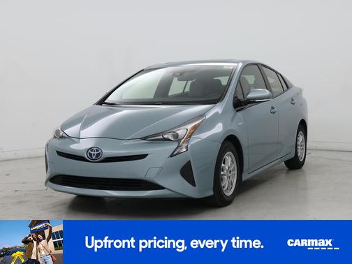 Blue 2017 Toyota Prius Four