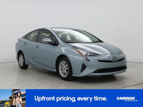 Blue 2017 Toyota Prius Four