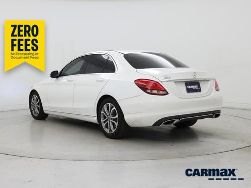 White 2017 Mercedes-Benz C-Class