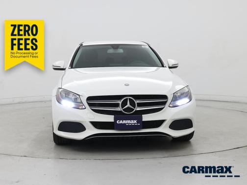 White 2017 Mercedes-Benz C-Class