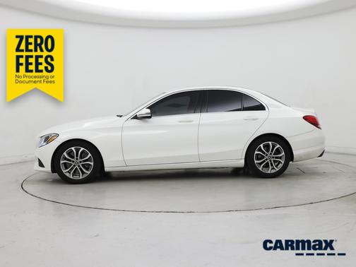 White 2017 Mercedes-Benz C-Class