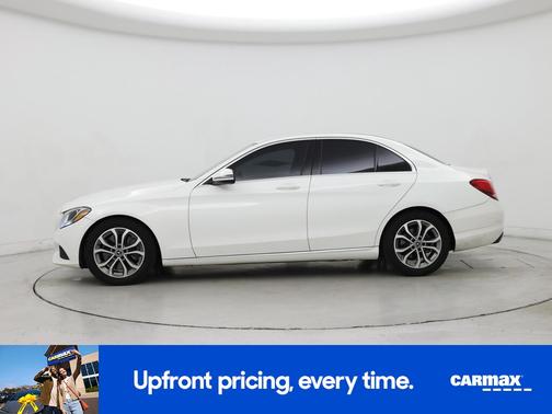 White 2017 Mercedes-Benz C-Class