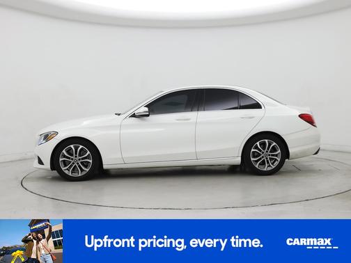 White 2017 Mercedes-Benz C-Class