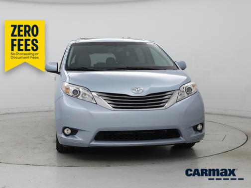 Blue 2016 Toyota Sienna XLE Premium