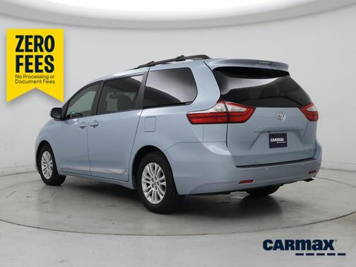 Blue 2016 Toyota Sienna XLE Premium