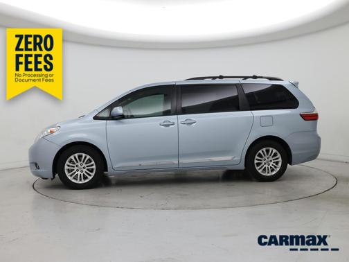 Blue 2016 Toyota Sienna XLE Premium