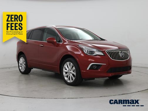 Red 2016 Buick Envision Premium