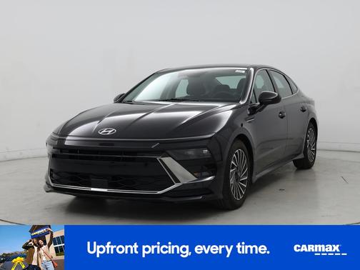 Black 2025 Hyundai SONATA Hybrid SEL