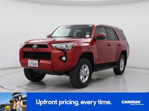 Red 2017 Toyota 4Runner SR5