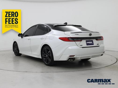 White 2025 Toyota Camry XSE