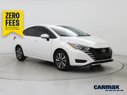 White 2024 Nissan Versa SV