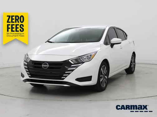 White 2024 Nissan Versa SV