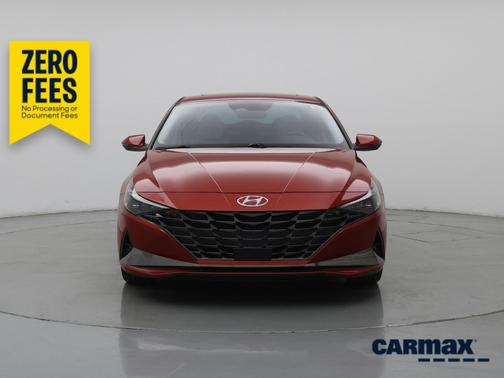 Orange 2021 Hyundai ELANTRA Limited