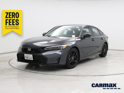 Gray 2026 Honda Civic Sport