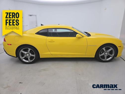 Yellow 2015 Chevrolet Camaro LS