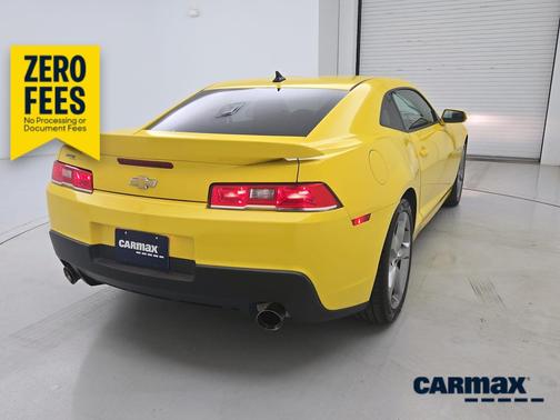 Yellow 2015 Chevrolet Camaro LS