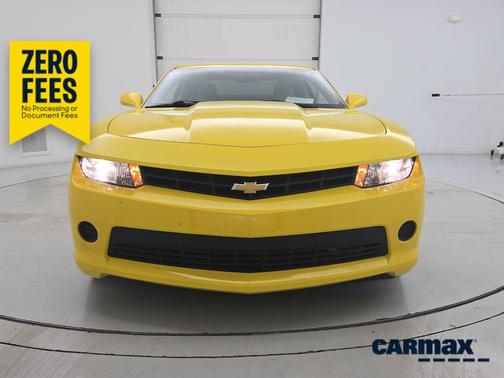 Yellow 2015 Chevrolet Camaro LS