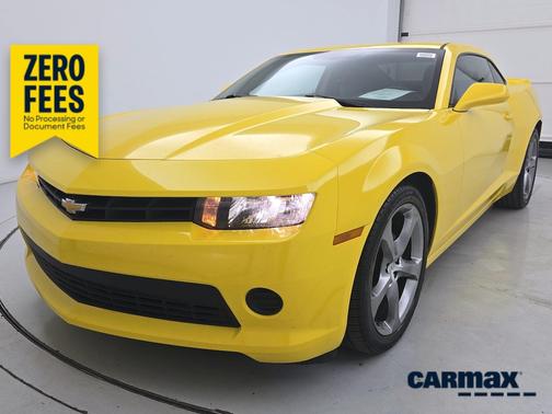 Yellow 2015 Chevrolet Camaro LS