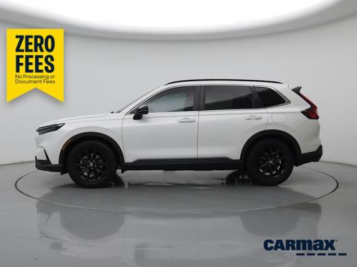 White 2023 Honda CR-V Hybrid Sport
