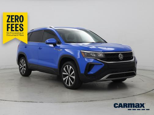 Blue 2022 Volkswagen Taos SE