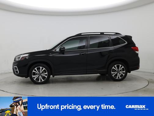 Black 2021 Subaru Forester Limited