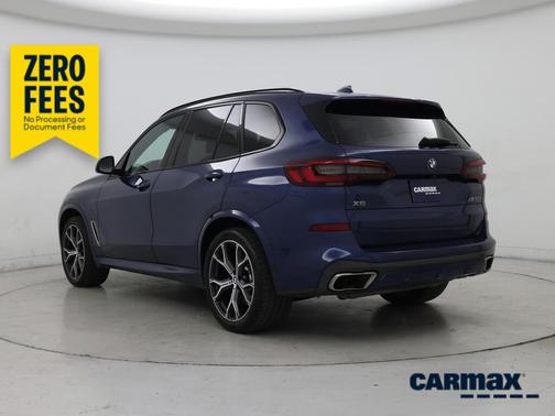 Blue 2021 BMW X5 M50i