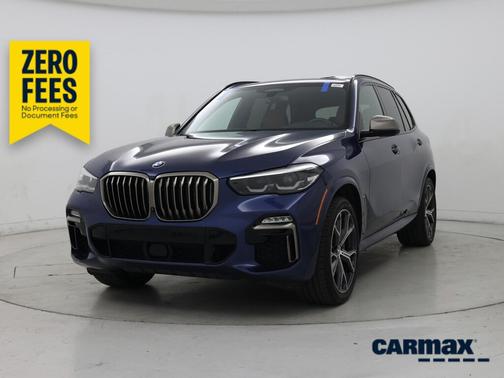 Blue 2021 BMW X5 M50i