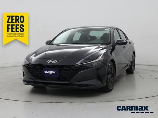 Gray 2021 Hyundai ELANTRA SEL