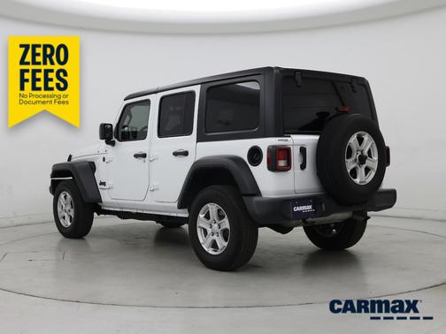 White 2022 Jeep Wrangler Unlimited Sport S