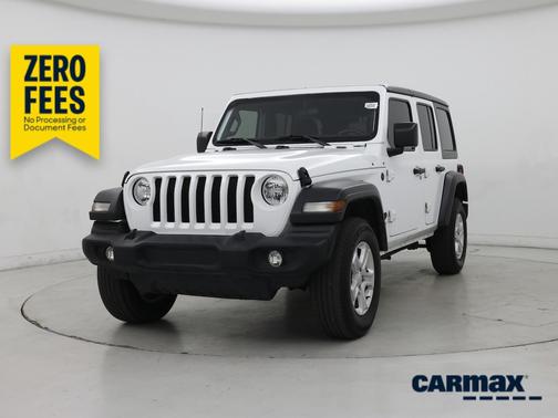 White 2022 Jeep Wrangler Unlimited Sport S