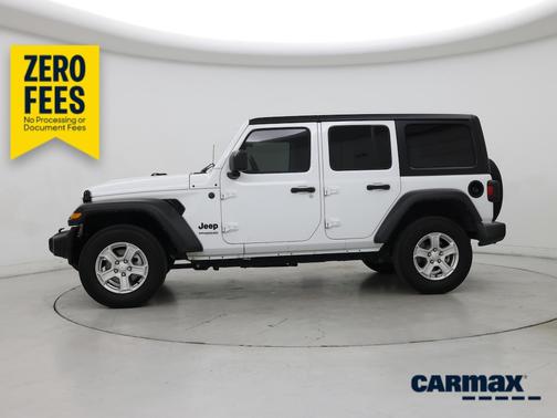 White 2022 Jeep Wrangler Unlimited Sport S