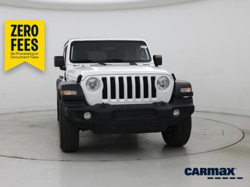 White 2022 Jeep Wrangler Unlimited Sport S