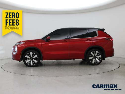Red 2025 Mitsubishi Outlander SEL