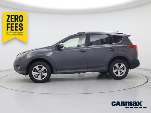 Gray 2015 Toyota RAV4 XLE