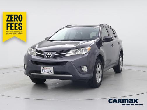 Gray 2015 Toyota RAV4 XLE